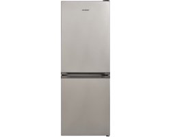 Maxxy RF252MXDS1 - Koel-vriescombinatie - 230 Liter - Koelkast - Energieklasse D - 152 cm hoog - RVS - Koelkasten