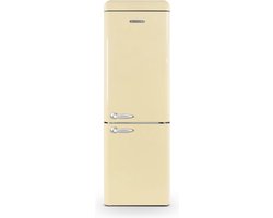 Schneider SCB300VCR - Koel- en vriescombinatie - Creme