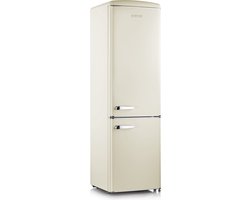 Severin RKG 8919 - Koel-vriescombinatie - 244 Liter - Retro - Creme