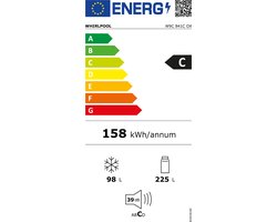 Whirlpool W9C 841C OX Vrijstaand 323 l C Roestvrijstaal