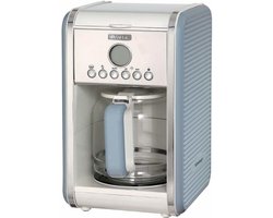 Ariete 1342/05 | Vintage koffiezetter | tot 12 kops | 24 uurs timer | warmhoudplaat | Blauw