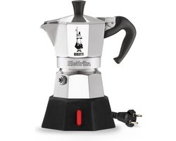 Bialetti Moka Elektrikka - Percolator - 2 kops - Aluminium - Elektrisch - 230V