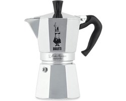 Bialetti Moka Express - Percolator - 6 kops - Aluminium