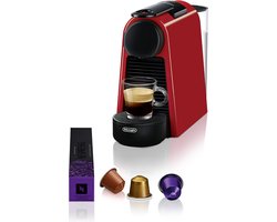 De'Longhi Essenza Mini EN 85.R - Koffiecupmachine - Zwart/rood