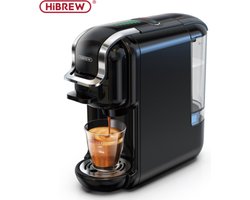 HiBrew 5 in 1 koffiezetapparaat - Senseo – Koffiemachine – Meerdere Capsules – Koffiepadmachine - Heet/Koud – 19Bar – 1450W – Zwart