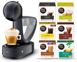 Krups NESCAFÉ® Dolce Gusto® Infinissima KP173B - Koffiecupmachine - Grijs - Inclusief 96 Koffiecups