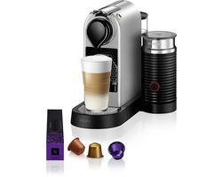 Krups Nespresso Citiz & Milk XN761B - Koffiecupmachine - Zilver