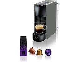 Krups Nespresso Essenza Mini XN110B - Koffiecupmachine - Grijs