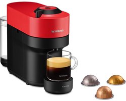 Krups Vertuo POP XN9205 Koffiecupmachine - Spicy Red