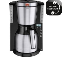 Melitta Look IV Therm Timer - Filter-koffiezetapparaat - Zilver