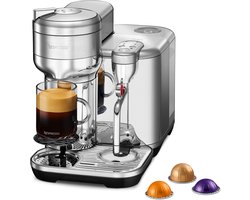 Nespresso Sage Vertuo Creatista - Koffiecupmachine - Brushed Stainless Steel