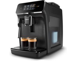 Philips 2200 Series EP2220/10 - Espressomachine - 2 Soorten Koffie + Heet Water - Zwart / Matzwart - + AquaClean Filter