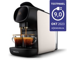 Philips L'Or Barista Sublime LM9012/00 - Koffiecupmachine - voor L'Or Espresso & Barista Koffiecups - Zwart / Wit