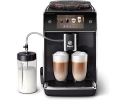 Philips Saeco GranAroma Deluxe SM6680/00 - Espressomachine - 18 Soorten Warme Drankjes - Zwart / RVS - + AquaClean Filter