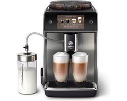 Philips Saeco GranAroma Deluxe SM6685/00 - Espressomachine - 18 Soorten Warme Drankjes - Zilver / RVS - + AquaClean Filter