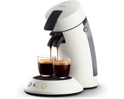 Philips Senseo Original Plus CSA210/10 - Koffiepadmachine voor max 2 Kopjes Koffie - Exclusief Koffiepads - Sprankelend Wit