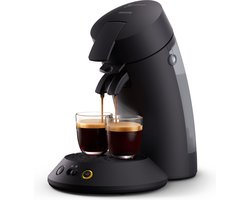 Philips Senseo Original Plus CSA210/60 - Koffiepadmachine voor max 2 Kopjes Koffie - Exclusief Koffiepads - Diepzwart