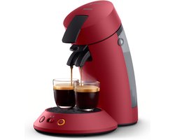 Philips Senseo Original Plus CSA210/90 - Koffiepadmachine voor max 2 Kopjes Koffie - Exclusief Koffiepads - Rood