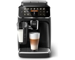 Philips volautomatische espressomachine 4300 serie, LatteGo melksysteem, 8 koffiespecialiteiten, zwart (EP4341/50)