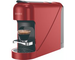 Royalty Line® NES4702 Koffiemachine - Koffiecupmachine - Geschikt Voor Nespresso Capsule - 900ml Watertank - 20 Bar - Rood