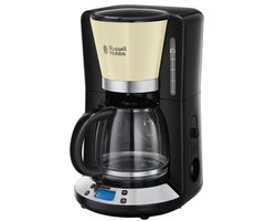 Russell Hobbs 24033-56 Colours Plus+ Koffiezetapparaat met glazen kan - Creme