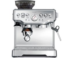 Sage the Barista Express™ Black Sesame Pistonmachine zwart