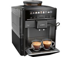 Siemens EQ6 Plus s100 TE651319RW - Volautomatische espressomachine - Antraciet grijs