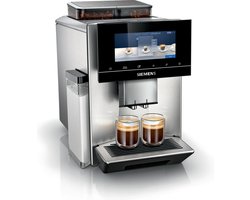 Siemens EQ900 TQ907R03 - Volautomatische espressomachine - 2 bonenreservoirs - RVS