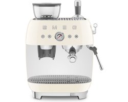 SMEG EGF03CREU - Espressomachine met geïntegreerde bonenmaler - Crème