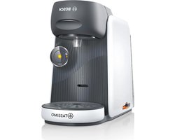 Tassimo Finesse TAS16B4 capsulemachine - meer dan 70 dranken - intensievere koffie - automatische uitschakeling - perfect gedoseerd - ruimtebesparend - 1400 W - wit