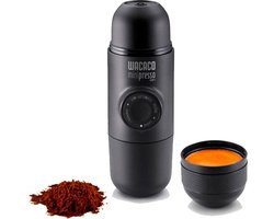 Wacaco Mini Espresso GR - Portable Koffie Maker - Koffie Maker voor Onderweg - Zwart