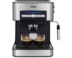 Wëasy Espressomachine KFX32 - Roestvrijstaal - Automatische en Manuele Stand