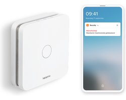 Netatmo Slimme Koolmonoxidemelder  - Gealarmeerd als er koolmonoxide in uw huis