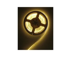 1 Meter - Warm Wit 12V LED Strip 60LED/M IP20 SMD3528 (Adapter en koppelstekkers niet inbegrepen)