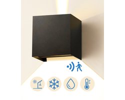 Buitenlamp Met Bewegingssensor - Buitenlamp Met Sensor - Wandlamp Buitenverlichting Met Sensor - Muurlamp voor binnen en buiten