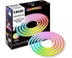 Calex Gaming Neon Flex LED Strip - Razer Chroma Compatibel - Smart Home - RGBIC Synchronisatie voor PC - 2m