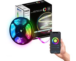 Calex Slimme LED Strip 2 meter - Led-strip Voor Binnen - Met App - RGB - Smart Lichtstrip met afstandsbediening