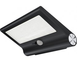 Calex Solar Wandlamp - Straler Zonne-Energie High Lumen - Buitenlamp - Bewegingssensor