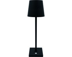 Fullambience Tafellamp Oplaadbaar – Draadloos & Dimbaar - Nachtlamp Slaapkamer – Draadloze Tafel Lamp – Zwart