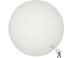 LED plafondlamp ø 30 cm met bewegingssensor - Voor binnen & buiten - Warm wit