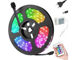 LED strip rgb 5m waterdicht RGB - met afstandsbediening