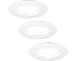 Ledvion Dimbare LED Inbouwspot Wit - IP65 - 5W - 2700K - 5 Jaar Garantie - Geschikt voor de Badkamer