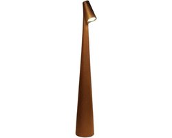 Luxus Draadloze Tafellamp Oplaadbaar - Madelief - Goud - 35cm - Decoratieve tafellamp - Tafellamp slaapkamer - Bureaulamp - LED - Touch - Dimbaar - Draadloos - Oplaadbaar