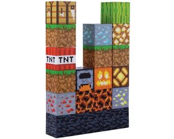 Minecraft - Blokken Bureaulamp - TNT/Workbench/Resources - 22,5 cm hoog