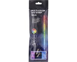 Multi Color Led Strip 30 cm (Waterproof, USB)