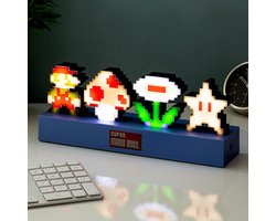 Paladone Nintendo - Super Mario Bros Icons Lamp - Tafellamp - Bureaulamp - 30 cm