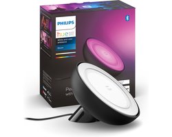 Philips Hue Bloom Tafellamp - White and Color Ambiance - Gëintegreerd LED - Zwart - 7,1W - Bluetooth