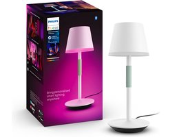 Philips Hue Go draagbare tafellamp - wit en gekleurd licht - wit