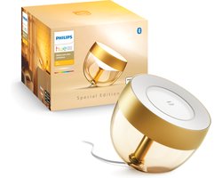 Philips Hue Iris Tafellamp - White and Color Ambiance - Gëintegreerd LED - Goud - 8,1W - Bluetooth - Limited Edition