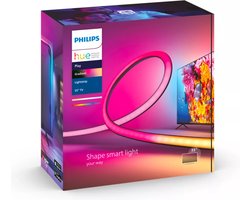 Philips Hue Play Gradient Lightstrip 55 inch - Televisie - Zwart - 20W - incl. Voeding en steunen